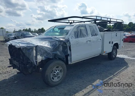 2017 Chevrolet Silverado 2500Hd Wt z USA, uszkodzony, nr VIN 1GB2CUEG3HZ267030